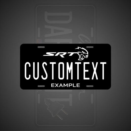 (DODGE) VANITY PLATES