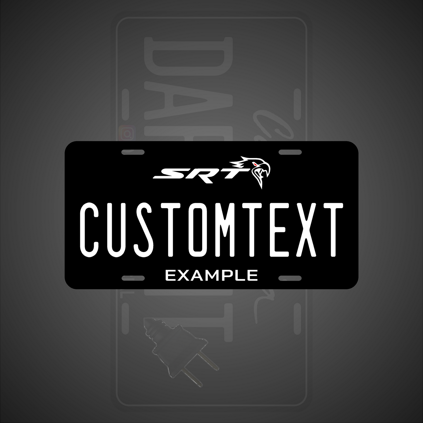 (DODGE) VANITY PLATES
