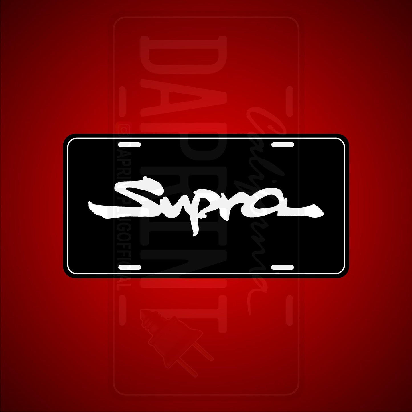 (TOYOTA) VANITY PLATES