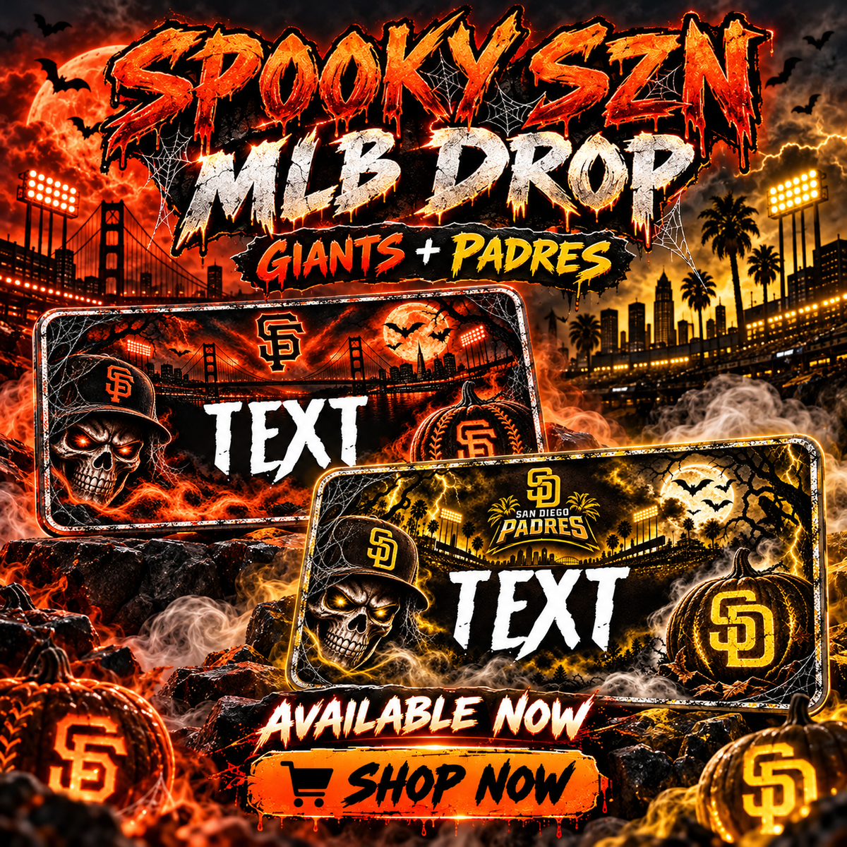 MLB SPOOKY SZN DROP!