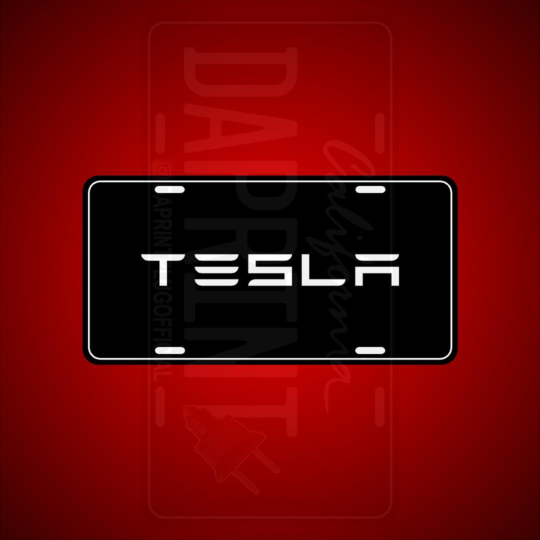 (TESLA) VANITY PLATES