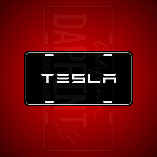 (TESLA) VANITY PLATES