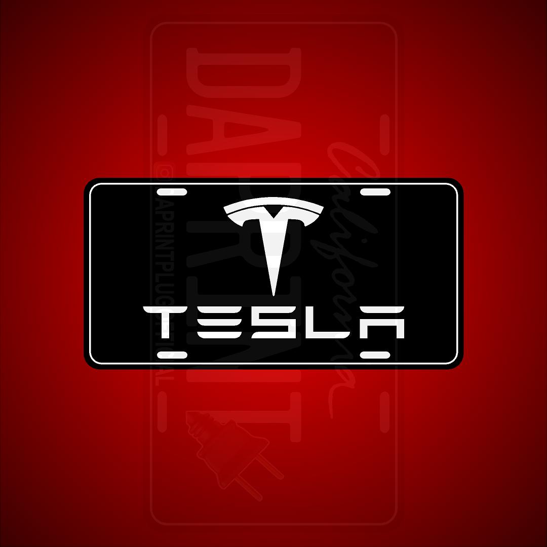 (TESLA) VANITY PLATES