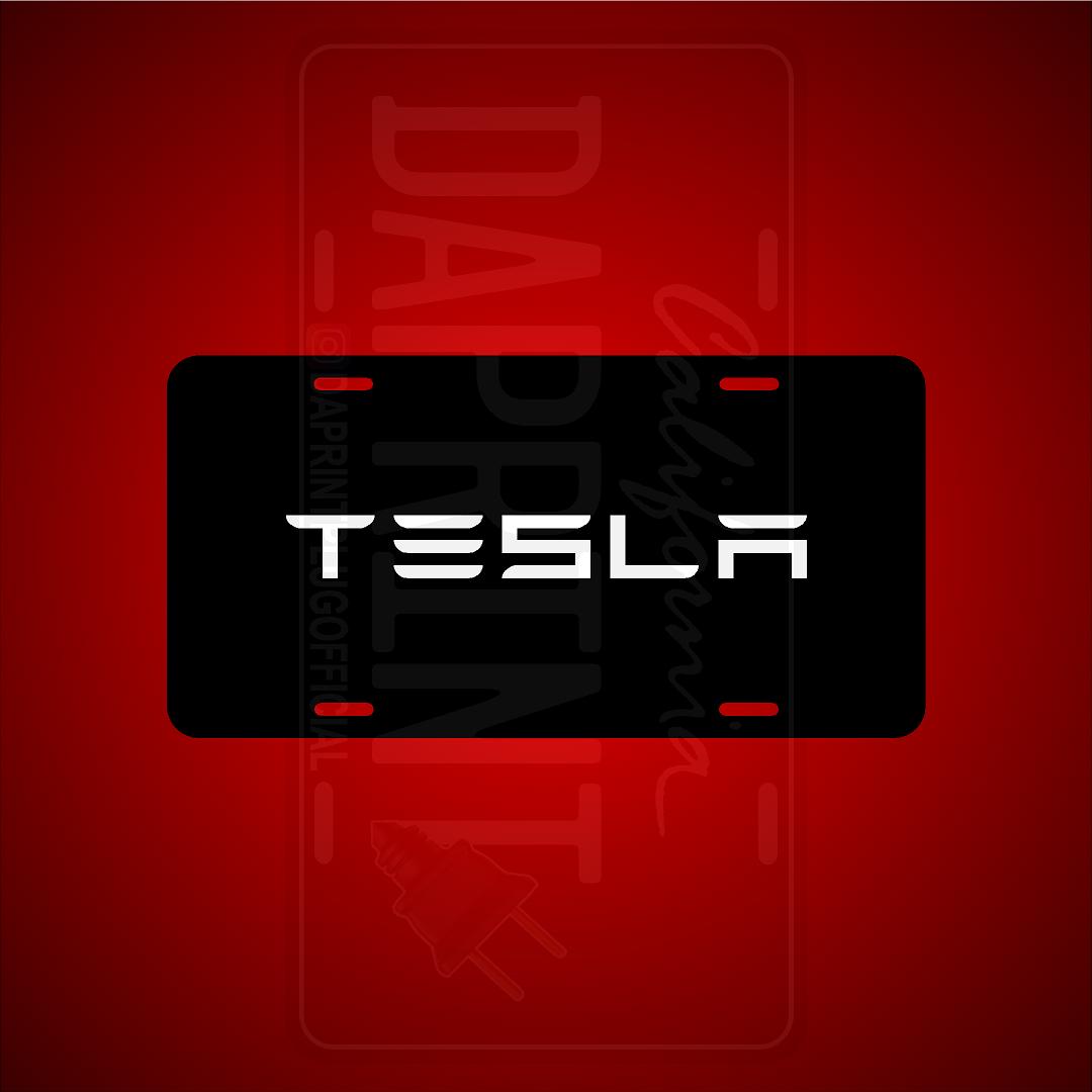 (TESLA) VANITY PLATES