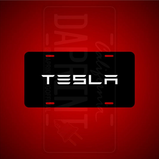 (TESLA) VANITY PLATES