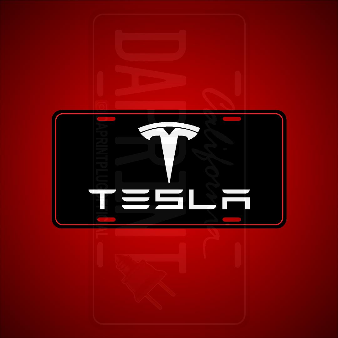 (TESLA) VANITY PLATES