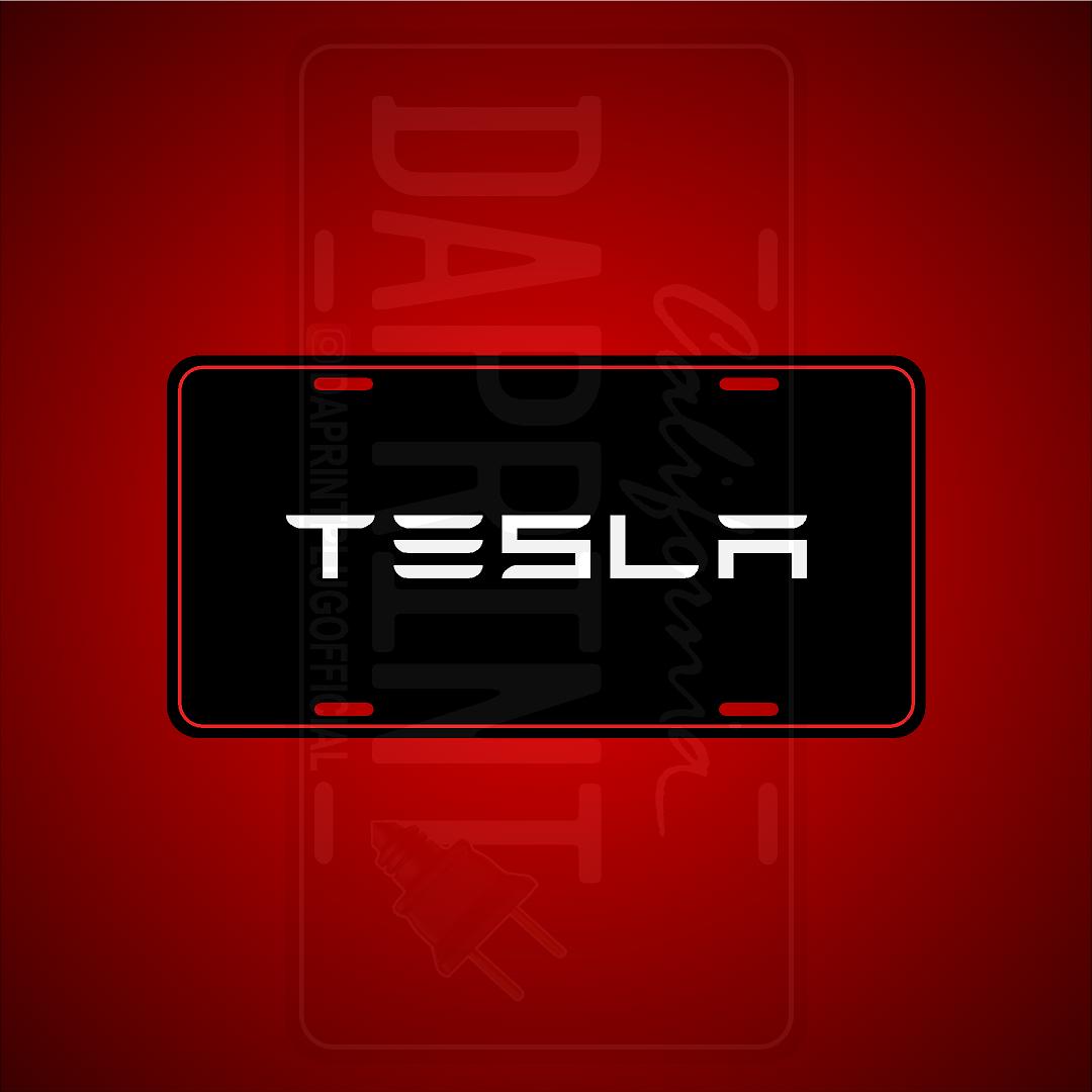 (TESLA) VANITY PLATES