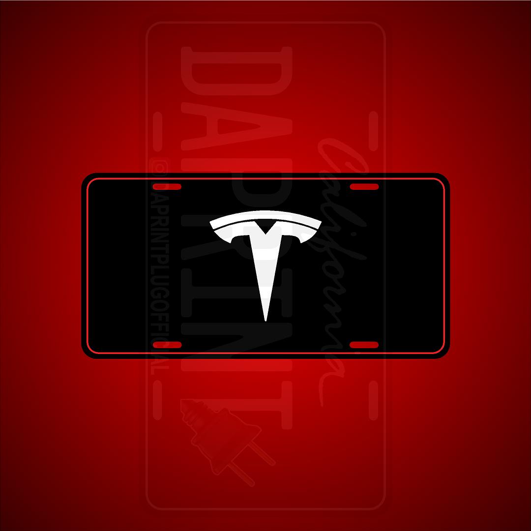 (TESLA) VANITY PLATES