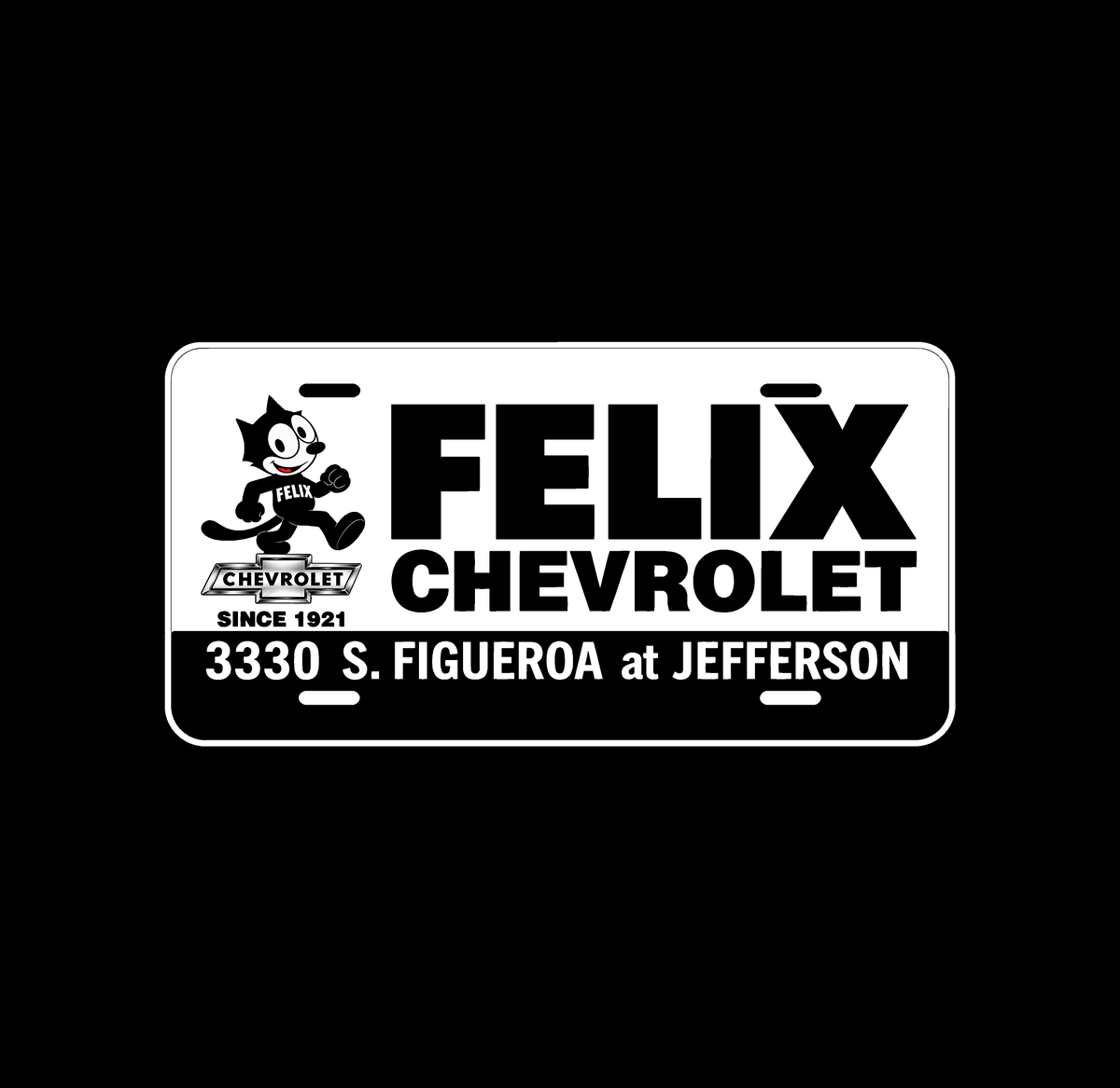 FELIX THE CAT PLATE