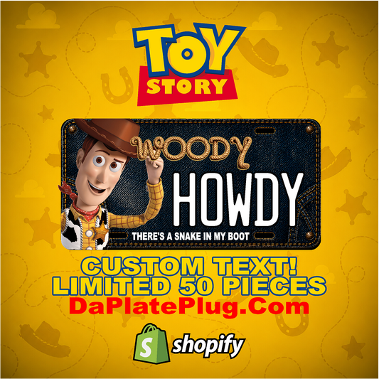 (WOODY) LIMITED EDITION PLATE DROP!