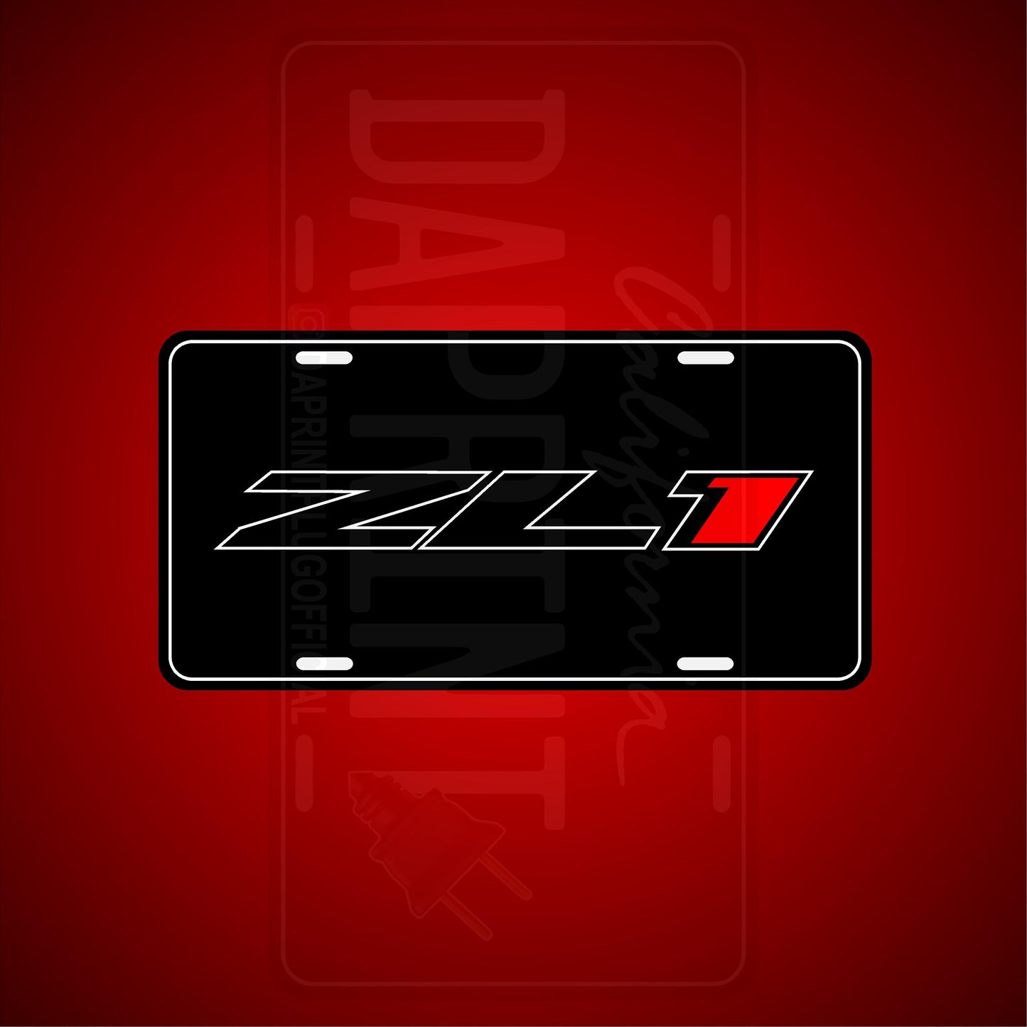 (CHEVROLET) VANITY PLATES