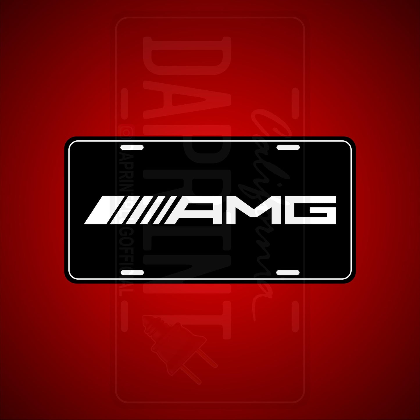 (MERCEDES-BENZ) VANITY PLATES