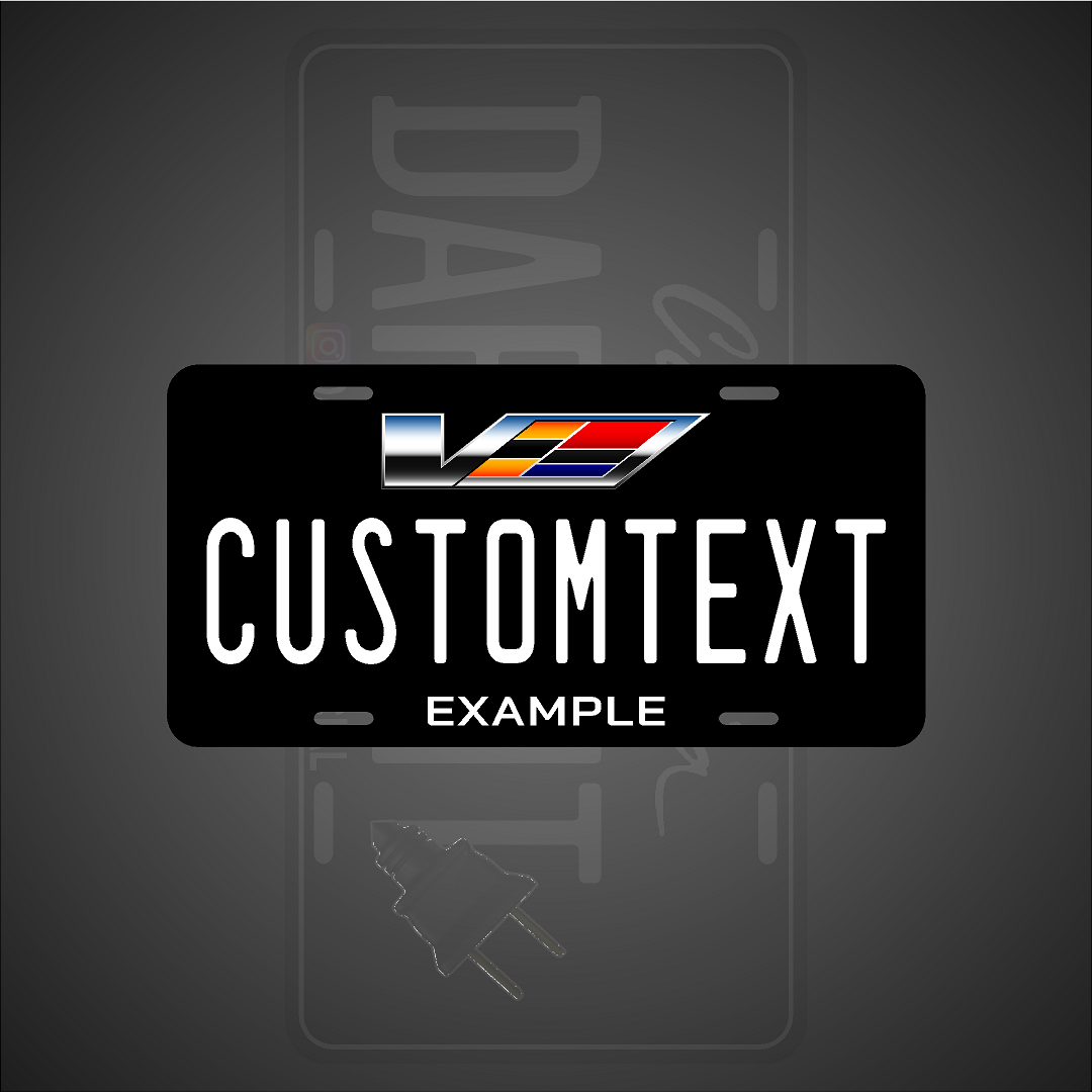(CTS-V) VANITY PLATES
