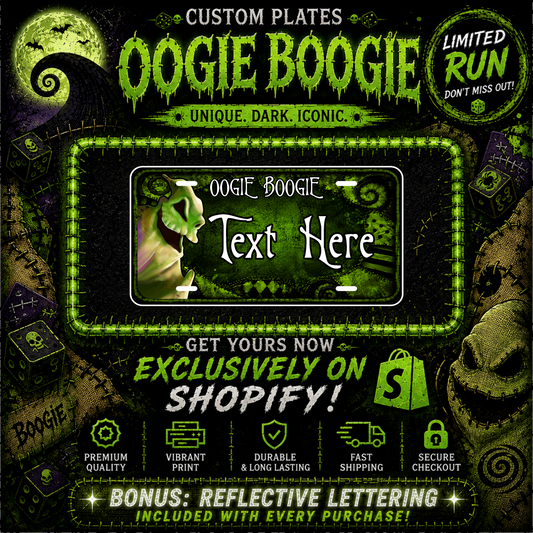 Oogie Boogie Plate
